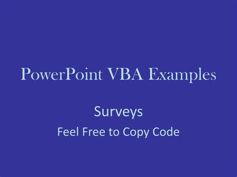 Image result for VBA Code for PowerPoint