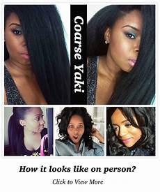 Coarse Texture Hair Weave by Coarse Yaki Clip In Hair Extensions Straightened Coarse Texture Hair Weave