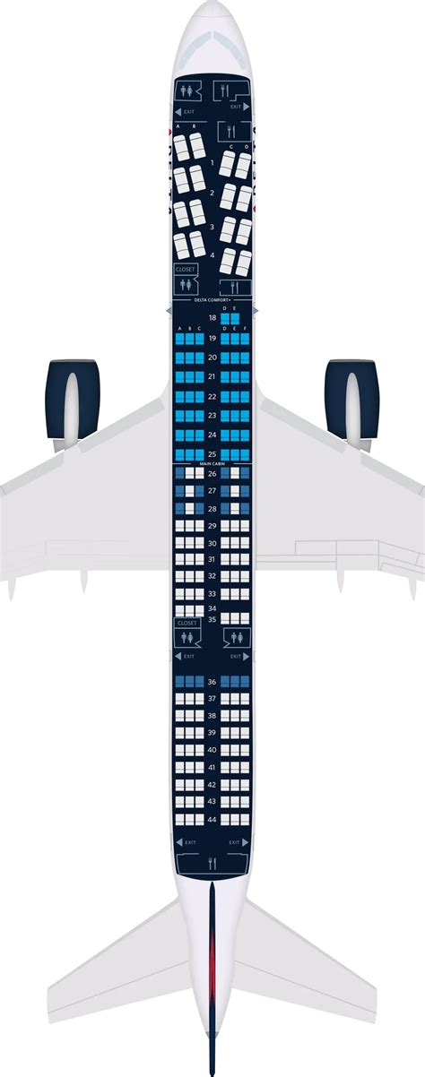 A330-200 Seat Map Delta