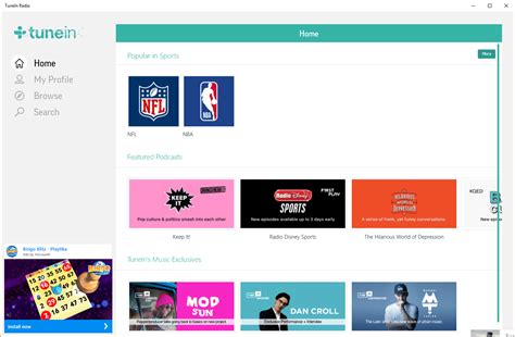 Image result for TuneIn Radio Tutorial