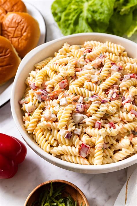Creamy Rotini Pasta Salad