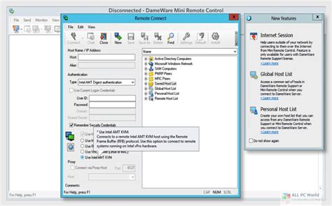 DameWare Remote Support 12.1 Free Download - ALL PC World