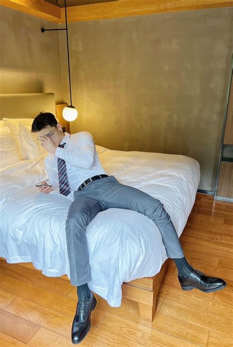 Hot Korean Guys, Hot Asian Men, Formal Men Outfit, Men Formal, Hair ...