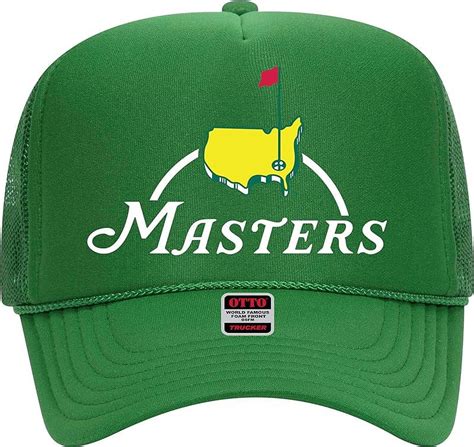 Masters Golf Tournament Trucker Hat - Premium Snapback for Men and ...