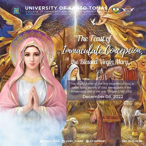 Thomasian - The Solemnity of the Immaculate Conception is considered as ...