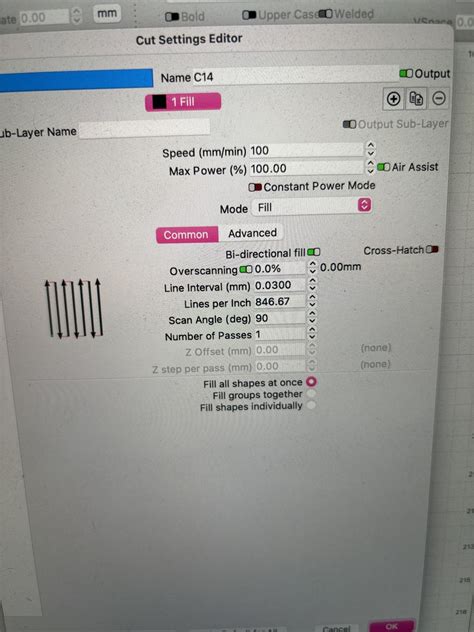 Lightburn Text Tutorials 的图像结果