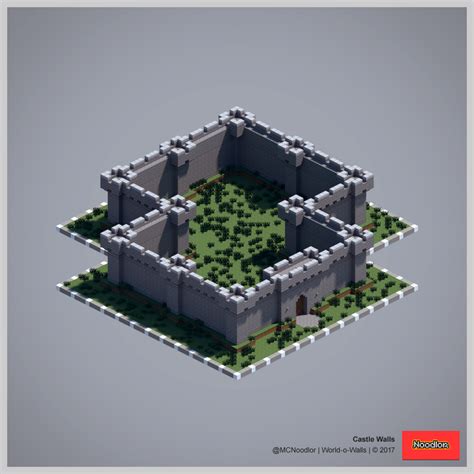 Image result for Minecraft Caste Wall