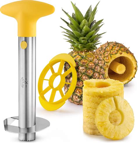 Zulay Kitchen Pineapple Corer and Slicer Tool - Stainless Steel ...