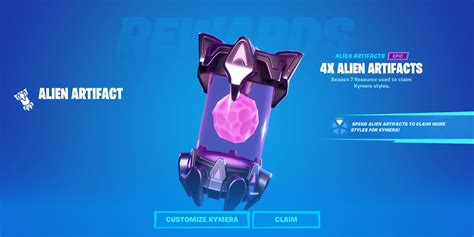 Image result for Alien Artifacts Fortnite Week 7