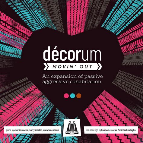 Decorum Movin' Out exp. (ENG) | Lautapelit.fi