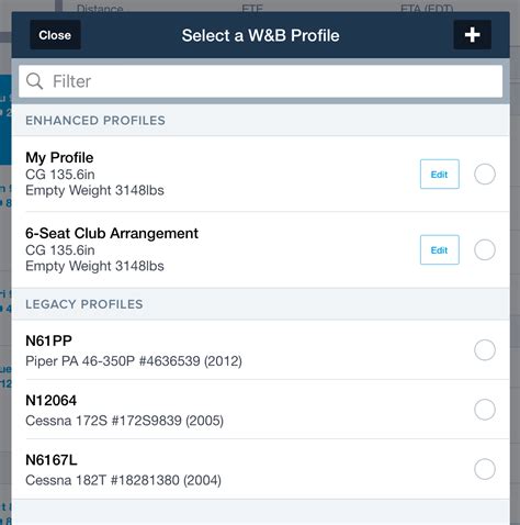 Using ForeFlight 的图像结果