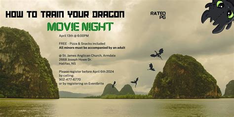 Free Pizza & Movie Screening: How to Train your Dragon, 2668 Joseph ...