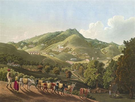 View of Ooty With East India Company Buildings - Richard Barron ...