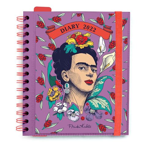 Official Frida Kahlo 2022 Diary Day To Page 12 Months | Desertcart INDIA