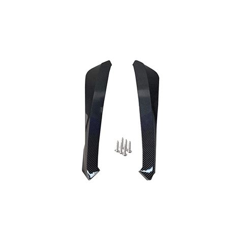 Buy SHUISHU Car Rear Bumper Universal Rear Trunk Lip Diffuser Lip ...