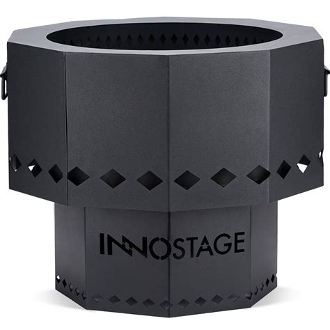 Inno Stage21 Smokeless Fire Pit Patented With Portable Carrying Storage ...