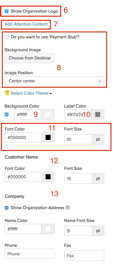 Template customization, Templates in multi-languages