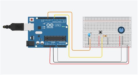 Arduino LED Pushbutton 的图像结果