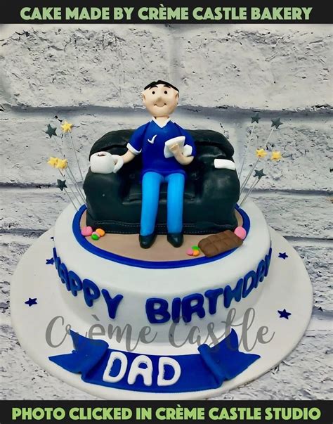 Dad Theme Cakes| Delivery in Noida & Gurgaon - Creme Castle