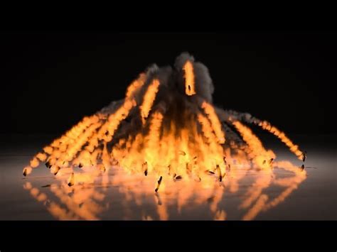 Blender 3.2 Explosion Tutorial 的图像结果