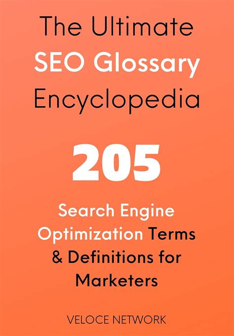 Amazon.com: The Ultimate SEO Glossary Encyclopedia - 205 Search Engine ...