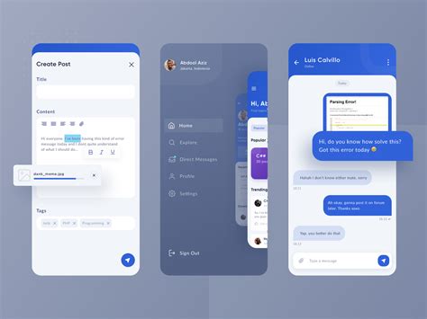 Image result for Create Forum App Design