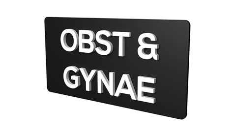 Medical sign board | OBST & GYNAE signboard | Medical Signage