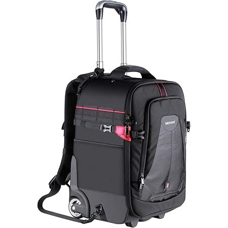 Buy Neewer 2-in-1 Rolling Camera Backpack Trolley Case - Anti-Shock ...