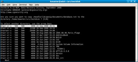 Image result for Undelete File Using TestDisk Windows