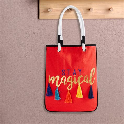 Buy Minerals Printed Tote Bag from Home Centre at just INR 899.0