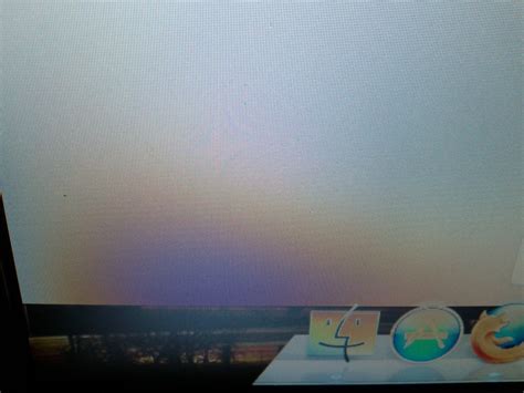 Orange Discoloration from Bottom-Left cor… - Apple Community