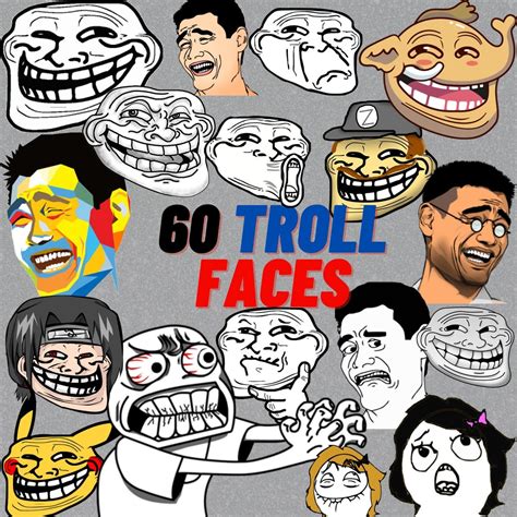 Troll Face Clipart