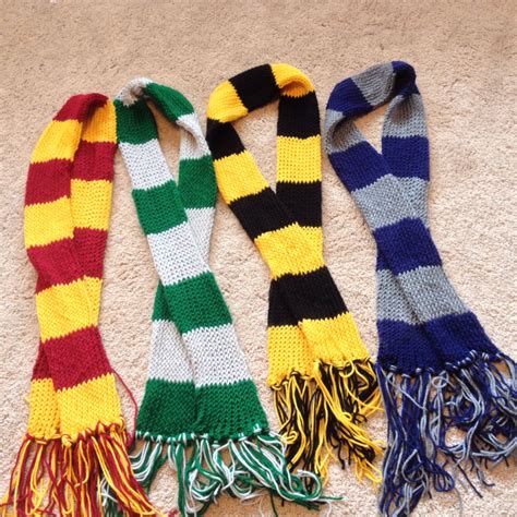 Harry Potter Scarf Knitting Pattern