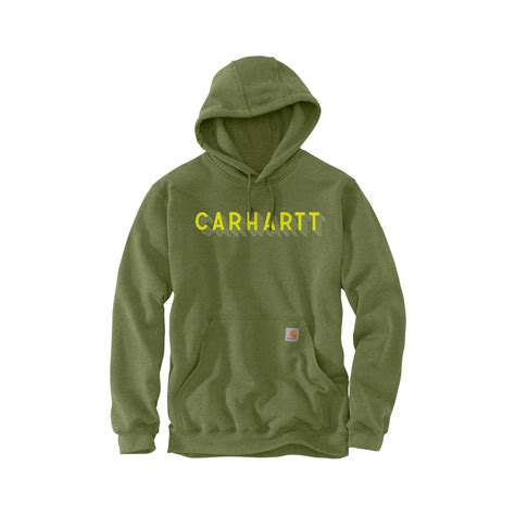Carhartt Rain Defender Logo Graphic Sweatshirt - Roadieworks.com - On ...