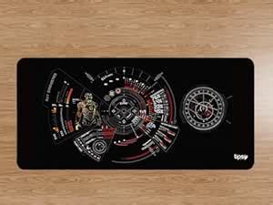 The Tipsy Tale "Iron Man: RDJ Design Mouse Pad - Medium 28CM X 60CM ...