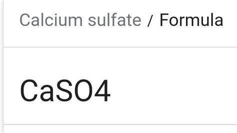 (c) The sulphate radical is written as SO2-What is the formula of ...