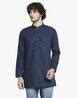 Buy Navy Blue Kurtas for Men by SHATRANJ Online | Ajio.com