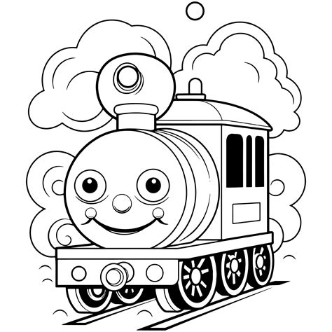 Train Coloring Pages