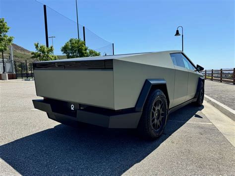 Khaki Green Cybertruck Wrap | Tesla Custom Wraps | 2wrap