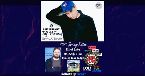 Jeff McEnery (LETTERKENNYs Alexander) and Dom Pare (YUK YUKS) come to ...