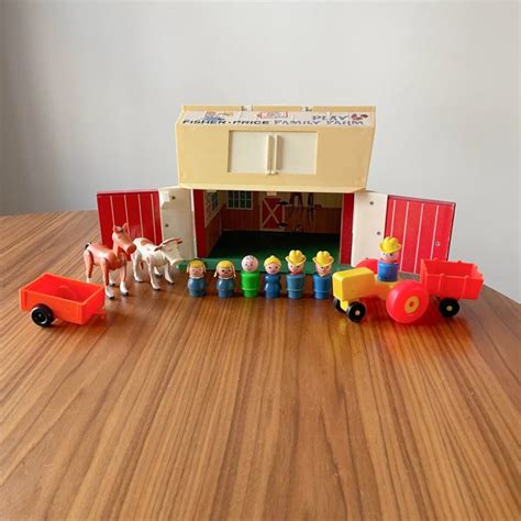 1960's Fisher Price Play Family Farm, Vintage Fisher Price, Fisher ...
