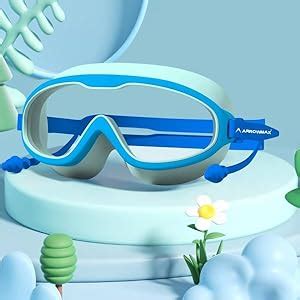 Buy ArrowMax Swim Goggles Premium Clear Lense Big Frame Swimming ...