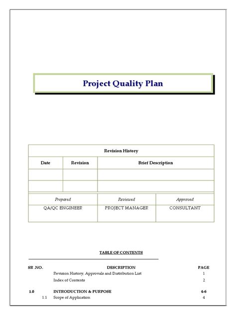 Image result for Introduction Project Quality Management Plan