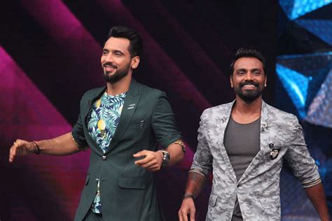 Remo D'Souza poses for the photogs on the sets of dance reality show ...