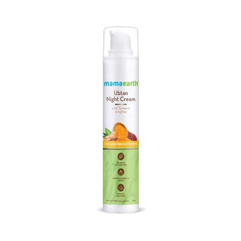 Buy Mamaearth Ubtan Night Cream, 50g - Glow & Nourish Online ...