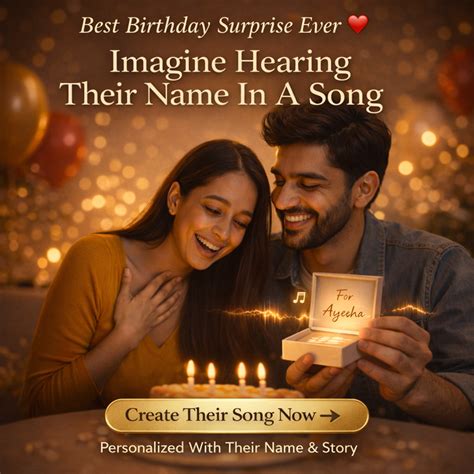 Personalized Birthday & Anniversary Songs | Bazaar Ghar India