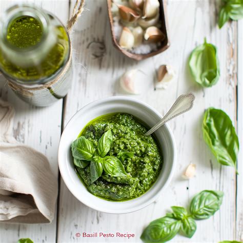 Classic Basil Pesto Recipe: Dynamic Freshness! - The Fresh Man cook