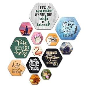 Artvibes Decorative Modern Wooden Wall Hanging Decoration for Home ...