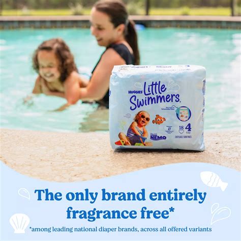 Huggies Little Swimmers Disposable Swim Diapers - Size 3 (16-26 lbs ...