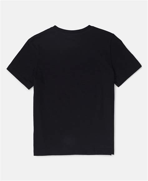 Buy Boy's Super Combed Cotton Round Neck Half Sleeve T-Shirt - Black ...